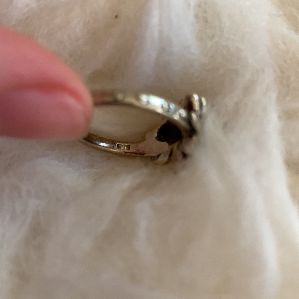 Silver Lotus Ring - Picture 2 of 2